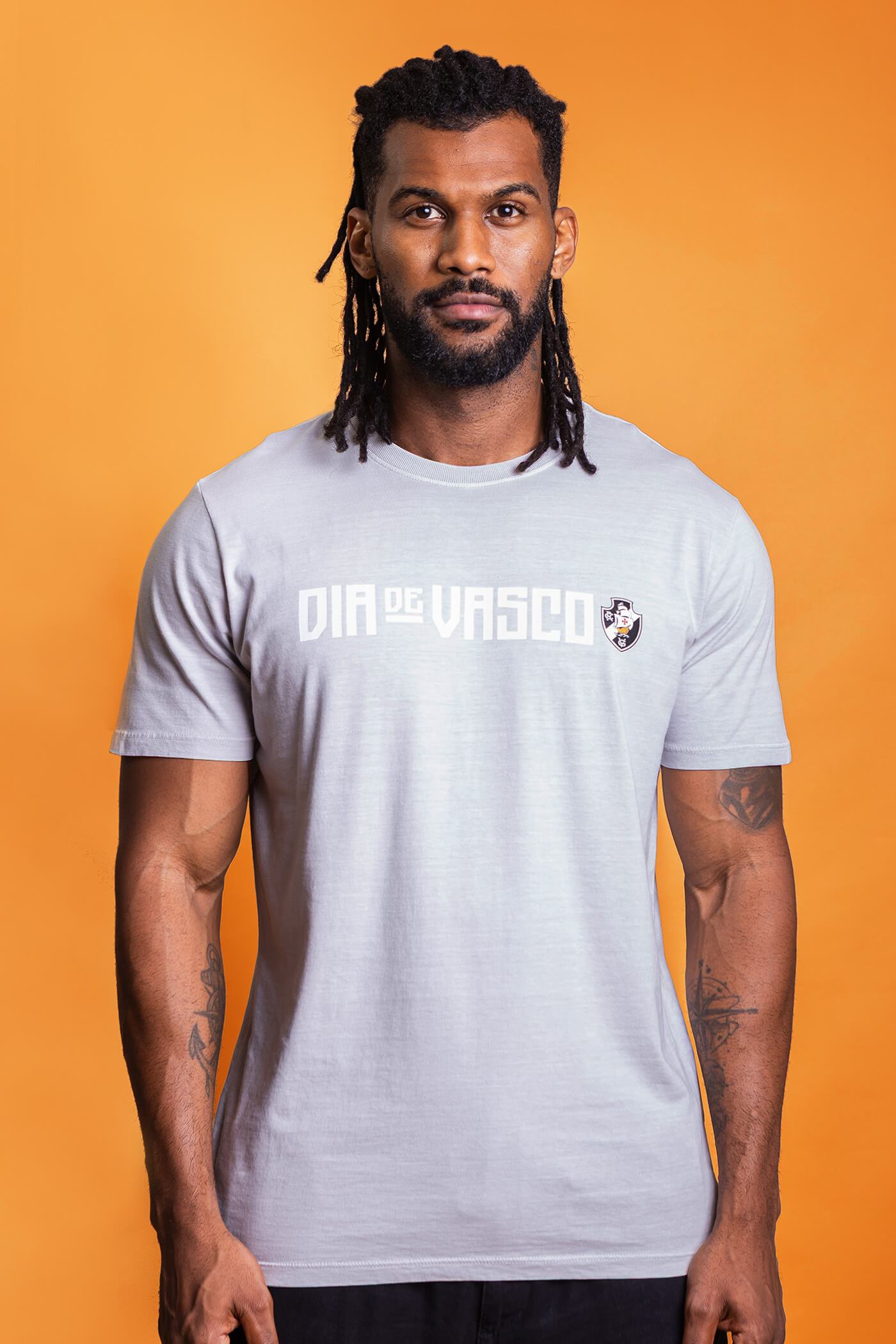 Camiseta Dia de Vasco - Cinza | Camisaria F.C.